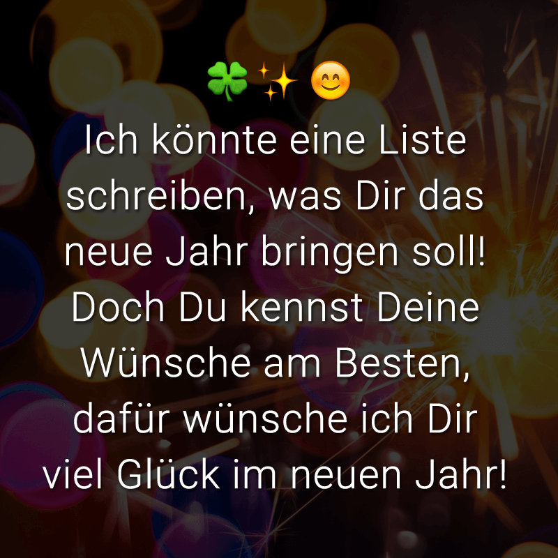 42+ Viel glueck im neuen jahr sprueche information