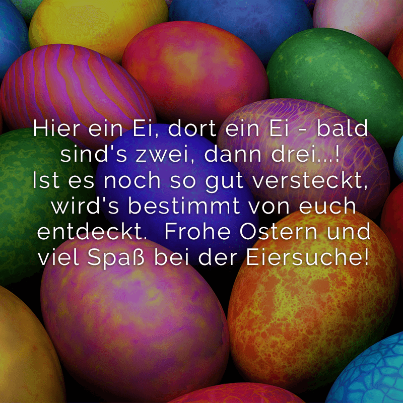 Beliebte Ostergrüße & Ostersprüche