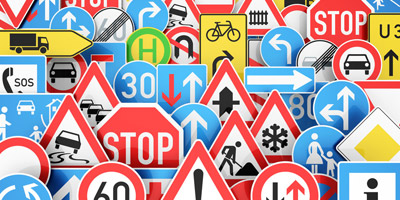 Kennst du diese 15 Verkehrszeichen?