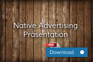 Native Advertising Präsentation