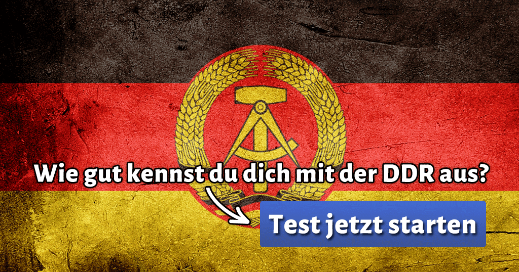 ᐅ DDR Quiz Wie gut kennst du dich mit der DDR aus?