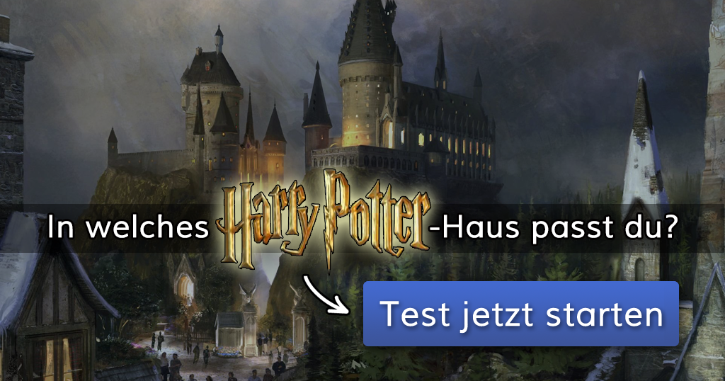 ᐅ In welches Harry-Potter-Haus passt du?