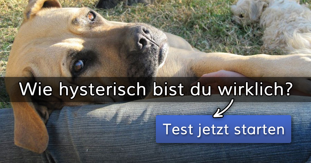 Wie hysterisch bist du wirklich?