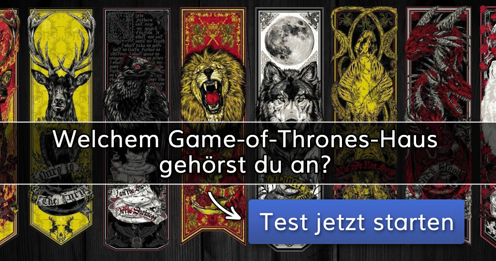 ᐅ Welchem GameofThronesHaus gehörst du an?