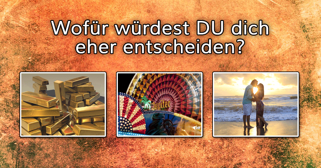 Hast du Glück im Spiel oder in der Liebe?
