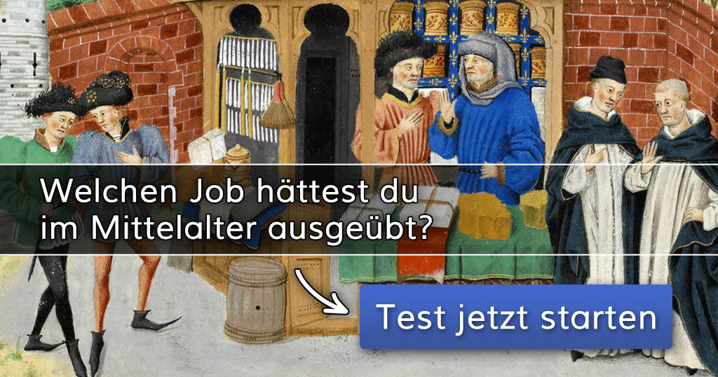 ᐅ Welchen Job hättest du im Mittelalter ausgeübt?