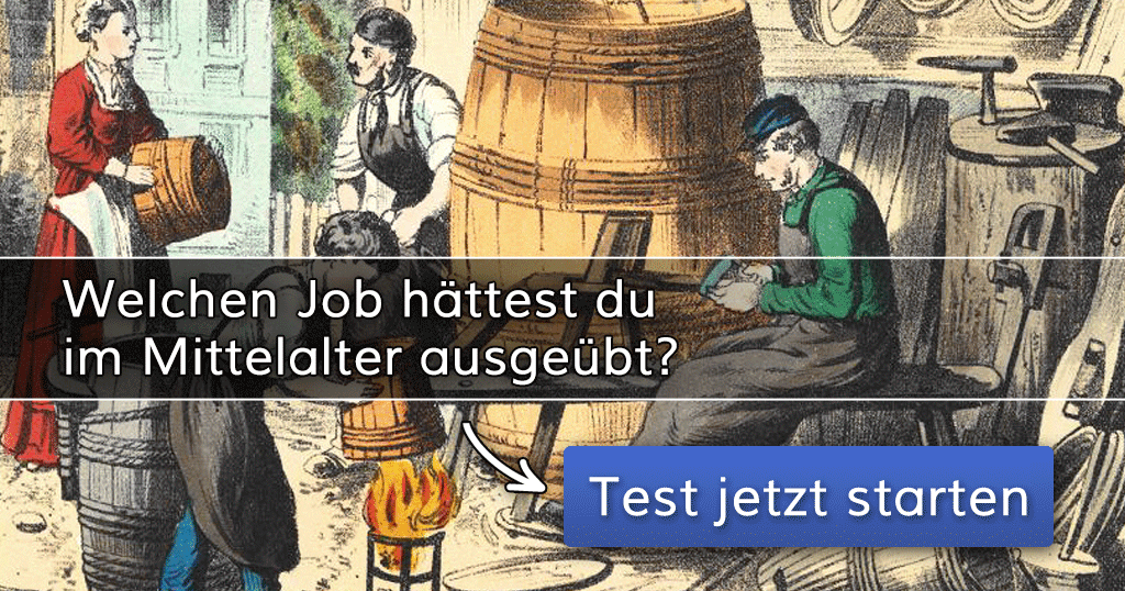 ᐅ Welchen Job hättest du im Mittelalter ausgeübt?