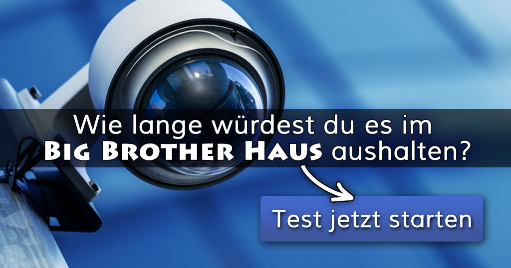 ᐅ Wie lange würdest du es im Big Brother Haus aushalten?