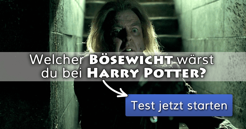 Welcher Bösewicht wärst du bei Harry Potter?