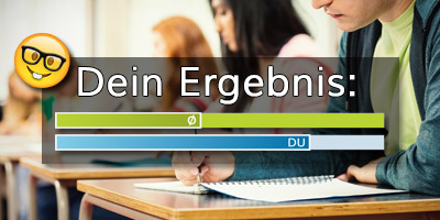 9/15 Richtige - Das ist ok!