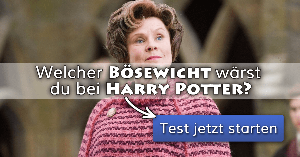 ᐅ Welcher Bösewicht wärst du bei Harry Potter?