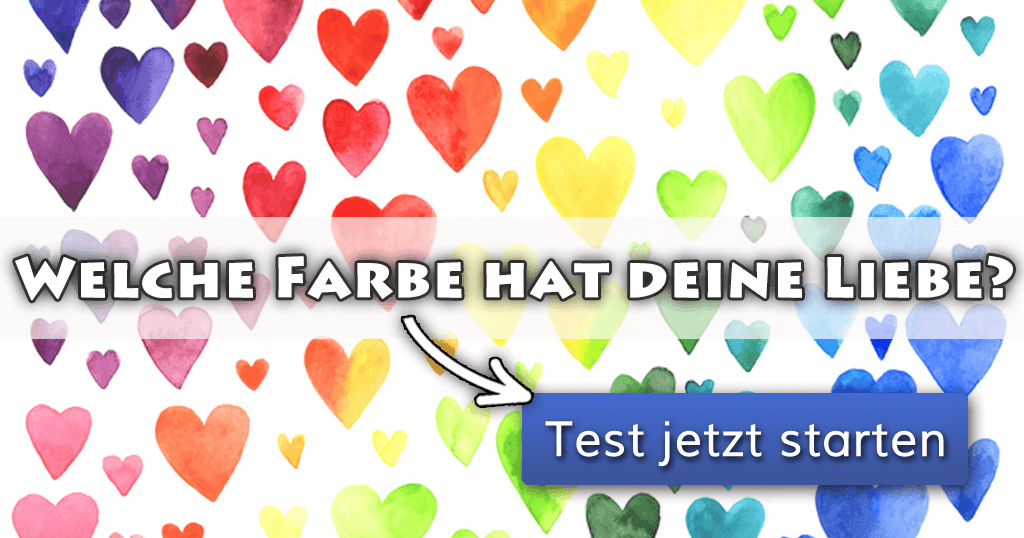 ᐅ Welche Farbe hat deine Liebe?