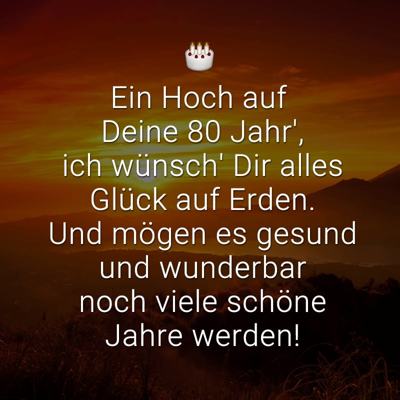 Zum alles geburtstag kurz gute Alles Gute