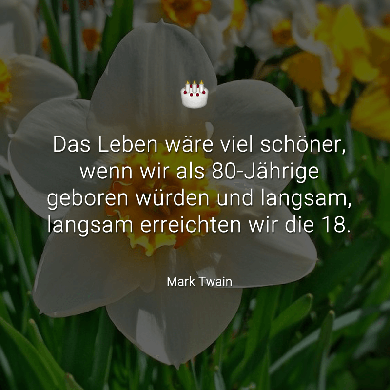 Mark Twain Zitate Glück