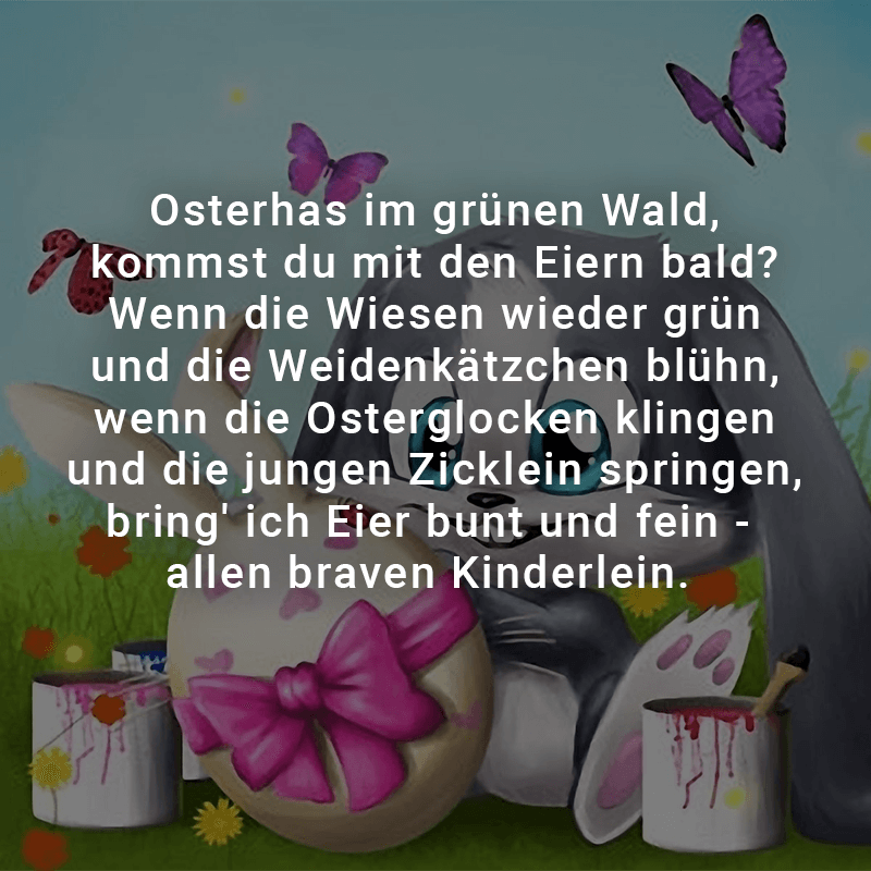 ᐅ Beliebte Ostergrüße & Ostersprüche