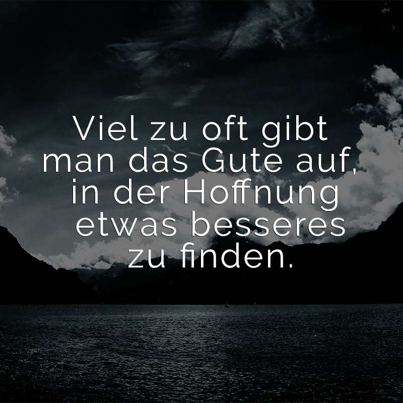 Wie man eine gute