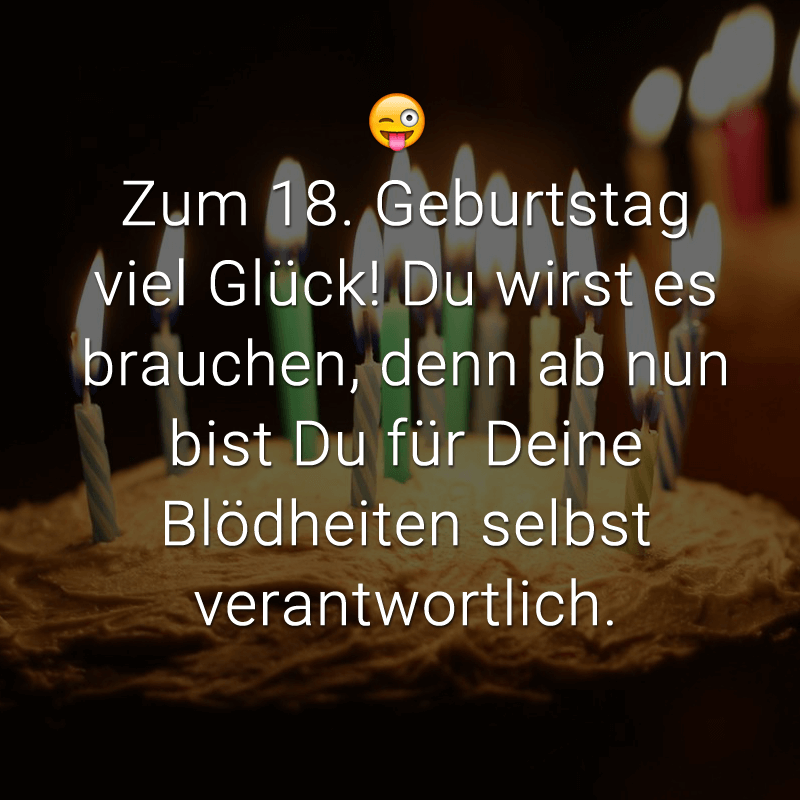 46+ Lustige sprueche 18 geburtstag ideas