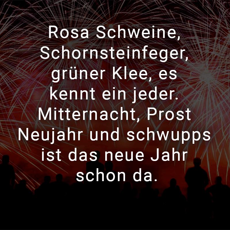 ᐅ Beliebte Silvestergrüße & Silvestersprüche 2017/2018