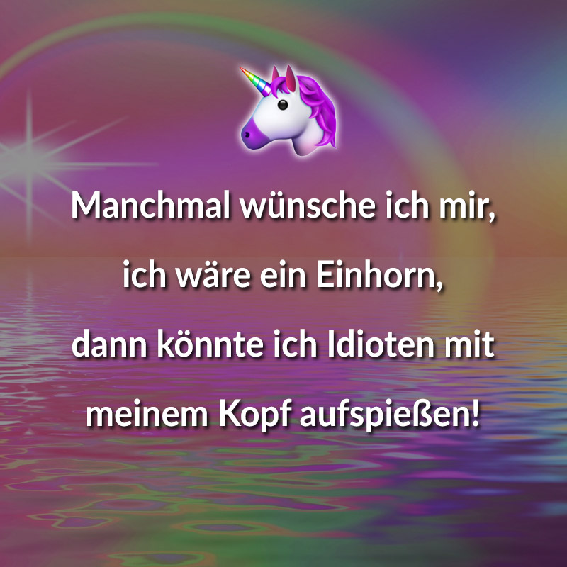 ᐅ Beliebte Einhorn Spruche