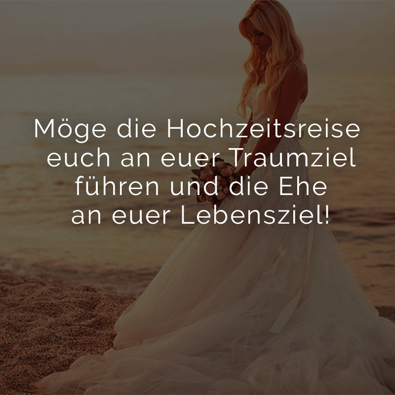 Glückwünsche Zur Hochzeit Reise