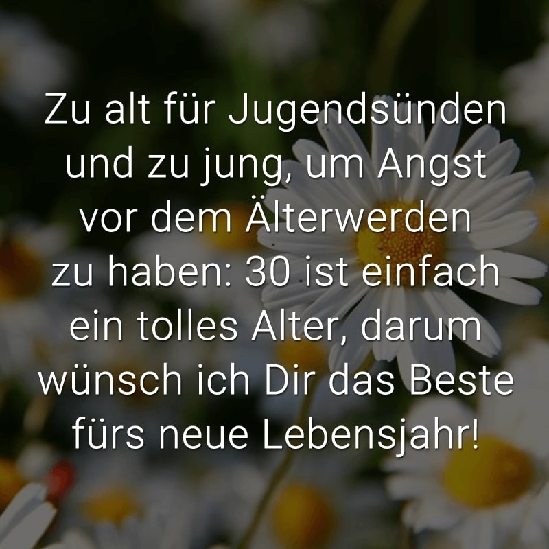 Geburtstag mann sprüche 30 ᐅ Sprüche