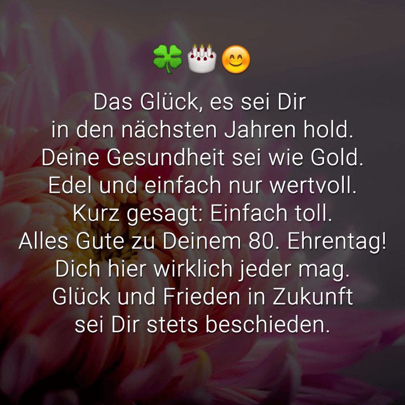 34++ Spruch zum 80 geburtstag kurz ideas in 2021 